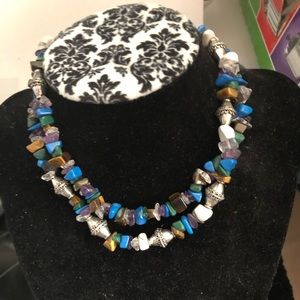 Rock Chip Necklace Made By Me - 420 $30 FIRM